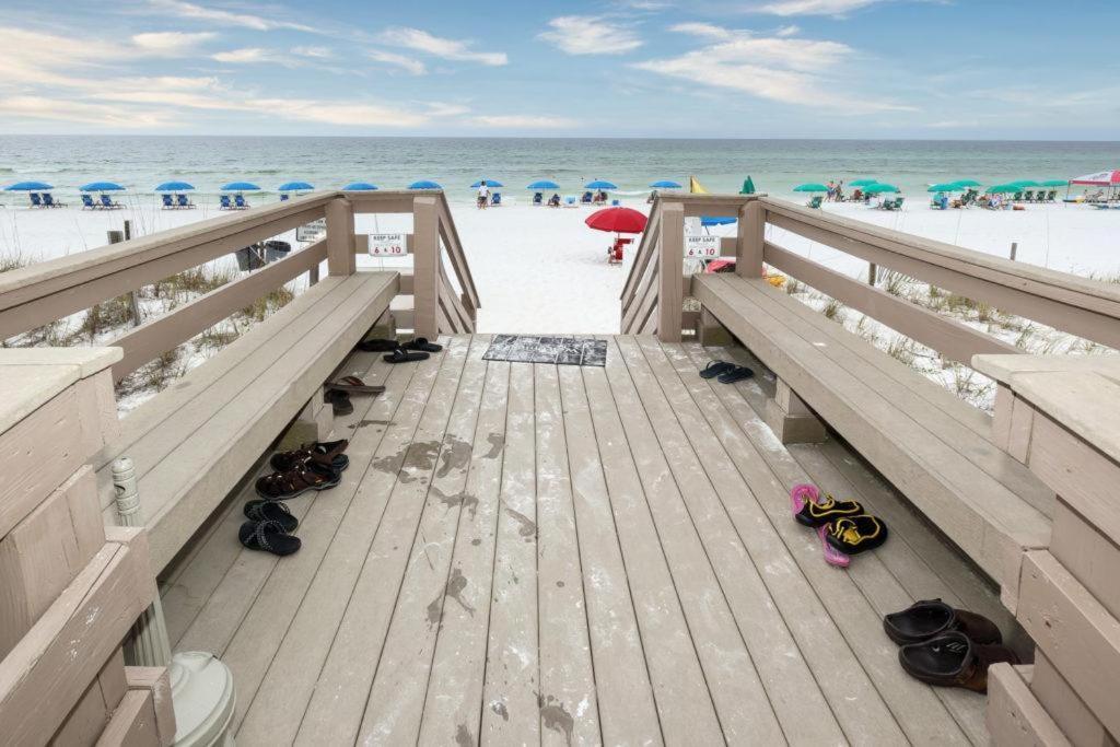 Nautilus 2408 Gulf View 2 Bedroom 4Th Floor Free Beach Service Fort Walton Beach Buitenkant foto