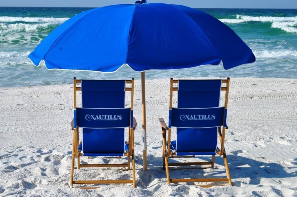Nautilus 2408 Gulf View 2 Bedroom 4Th Floor Free Beach Service Fort Walton Beach Buitenkant foto